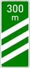Π-90α Distance marker before an exit (300 m)