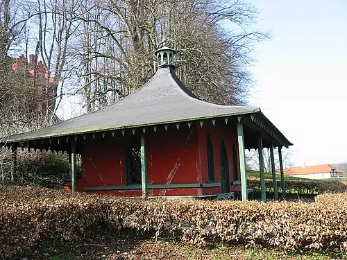 The pavilion.