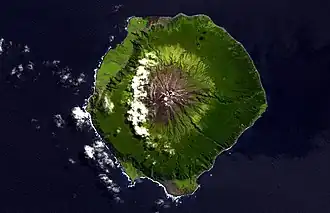 17. Queen Mary's Peak is the highest point on the Atlantic island of Tristan da Cunha.