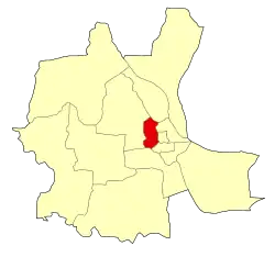 Location of Tuol Kouk within Phnom Penh