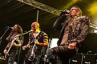 Turisas performing at Metal Frenzy 2018