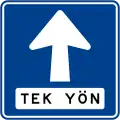 One-way traffic (forward)