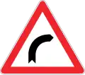 Curve to the right