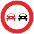 No overtaking