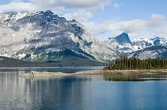 Upper Kananaskis Lake in Peter Lougheed Provincial Park