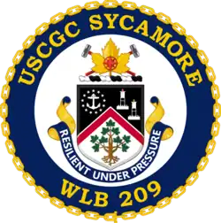 WLB-209's ship's coat of arms.