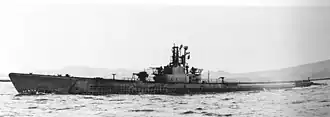 Grouper off Mare Island 17 July 1945