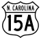 U.S. Highway 15A marker