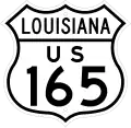 U.S. Highway 165 Bypass marker