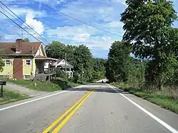 US 40 (National Pike) eastbound through Brier Hill