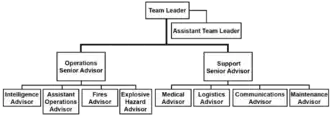 Security force assistance brigade advising team structure[16]