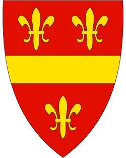 Coat of arms of Ullensvang Municipality (1979-2019)