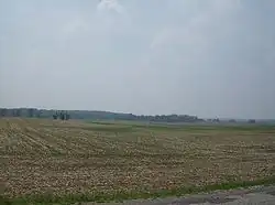 Hills and farmland cover most of Union Township.