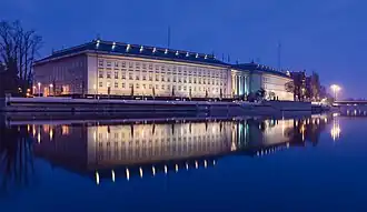 Former Regierungspräsidium (now the headquarters of the Lower Silesian Voivodeship Sejmik) in Wrocław (by Felix Bräuler, Erich Böddicker, Arthur Reck, 1939–45)