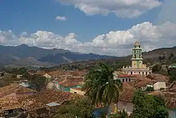 View towards Valle de los Ingenios from Trinidad