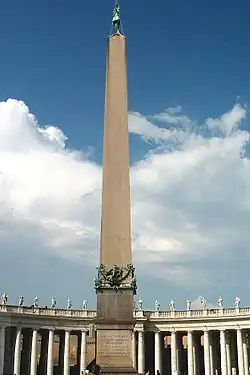 An obelisk