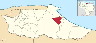 Location in Miranda