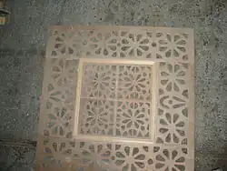 Fretwork for a ventilation or light grill