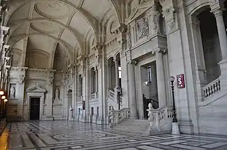 Hall of the Pas Perdu, Vestibule of the Palais de Justice, Rue de Harlay