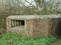 Pillbox at Poulters Bridge
