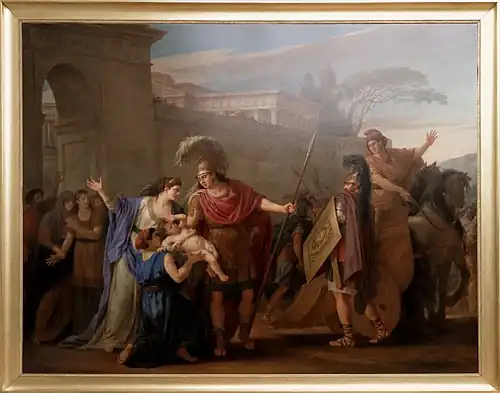 The Farewell of Hector and Andromache by Joseph-Marie Vien