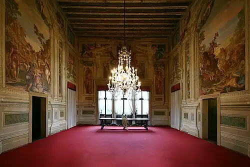 Hall of the Muses of the Villa Godi (1537–1542)