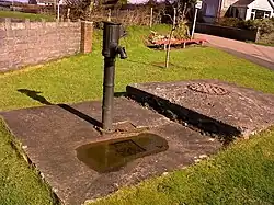 Old village pump