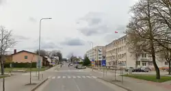 Vilnius str. in Skuodas in 2022