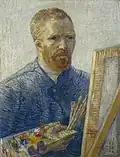 Vincent van Gogh, Self-Portrait as a Painter, December 1887 - February 1888