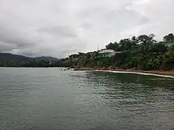 Villa Pesquera in Emajagua from fishing pier