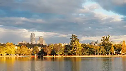 Casa de Campo, the largest public park in Madrid, Spain