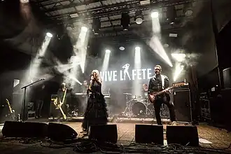 Vive la Fête performing live in 2023