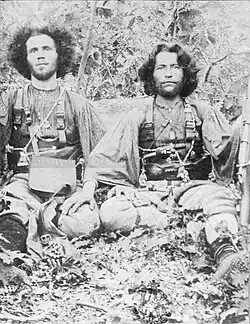 Vlach revolutionaries in the Internal Macedonian Revolutionary Organization against the Ottoman Empire from Veria (today in northern Greece), between 1900 and 1908