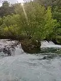 Cascade on the Korana at Smoljanac