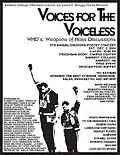 Poster from the Ninth Annual Voices concert