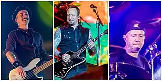 L–R: Kaspar Boye Larsen, Michael Poulsen, and Jon Larsen.