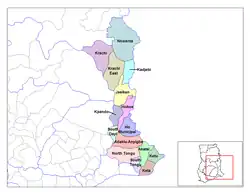 Districts of Volta Region