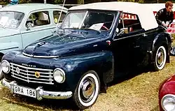 Volvo PV445 Cabriolet 1952