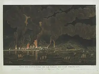 Fire of Cap Français, 21 June 1793