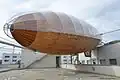 Gulliver "airship" auditorium at the DOX Centre for Contemporary Art