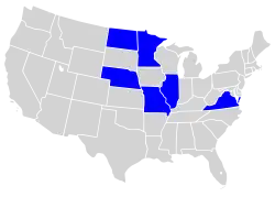 Location of teams in {{{title}}}