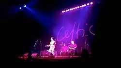 Performing at Celtic Connections in Scotland 2015