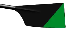 Image showing the rowing club's blade colours