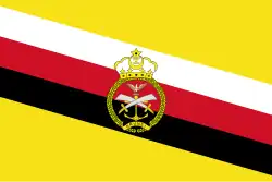 War flag of Brunei