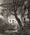 Warkworth Hermitage circa 1814