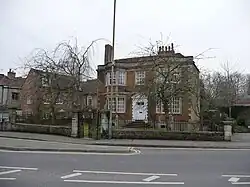 Craven House and Wrought Iron Screen to Street