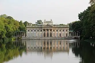 Łazienki Palace, Warsaw, 1764–1795