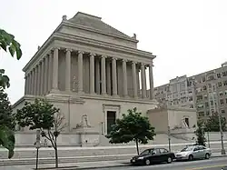 The Masonic House of the Temple of the Scottish Rite, Washington, DC, designed by John Russell Pope, 1911–1915, another scholarly version.
