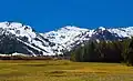 Washeshu Peak centered, viewed from Olympic Valley