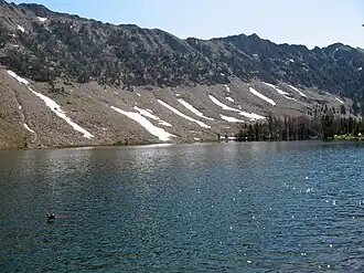 Washington Lake in the White Cloud Mountains